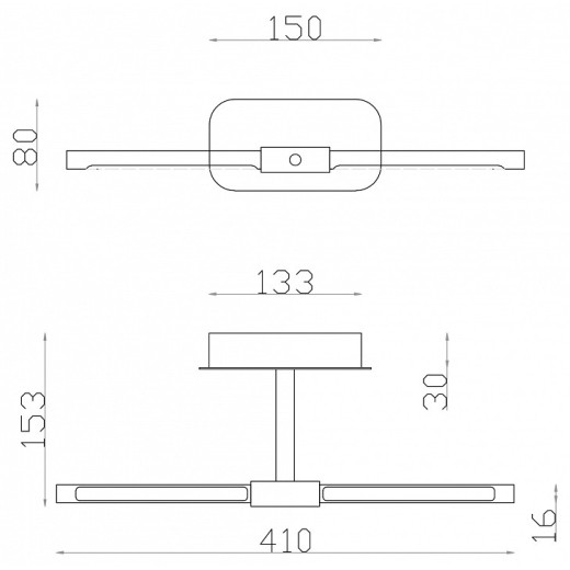 Подсветка для зеркала Favourite Insight 4016-1W