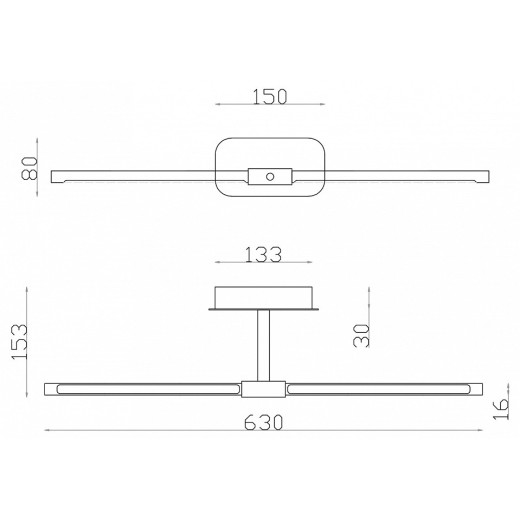 Подсветка для зеркала Favourite Insight 4016-2W