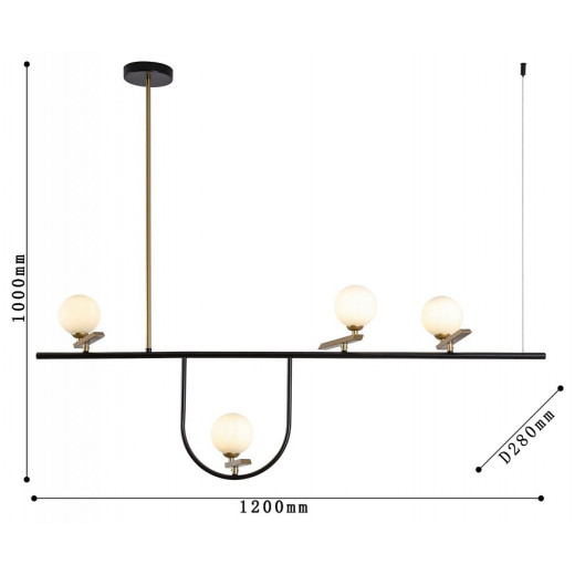Светильник на штанге F-promo Pouli 4109-4P