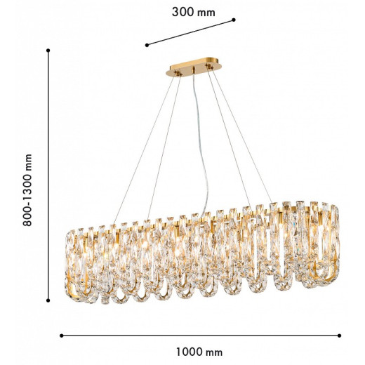 Подвесная люстра Favourite Infinity 4721-18P