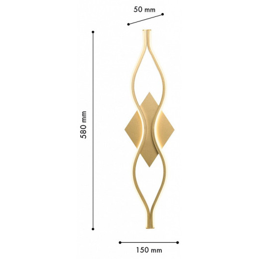 Накладной светильник Favourite Mebius 4741-1W