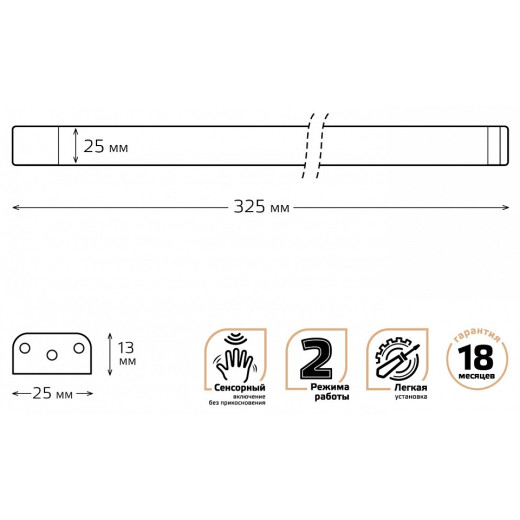 Модульный светильник Gauss Ir K 9021531235
