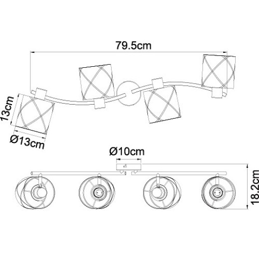 Спот Globo Bemmo 15431-4