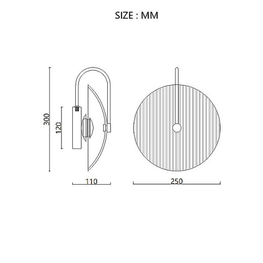Бра Imperiumloft EMMEN EMMEN01