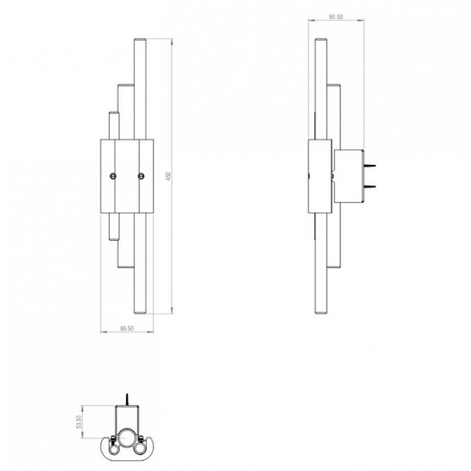 Накладной светильник Imperiumloft Bert Frank TANTO 44,763