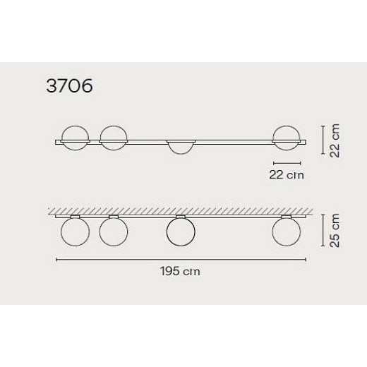 Бра Imperiumloft Palma 22,93726