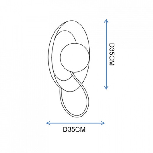 Бра Imperiumloft MARGOTT Black margott-wall01