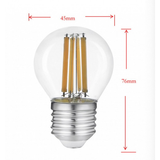 Лампа светодиодная Imperiumloft  E27 6Вт 4200K LF-254