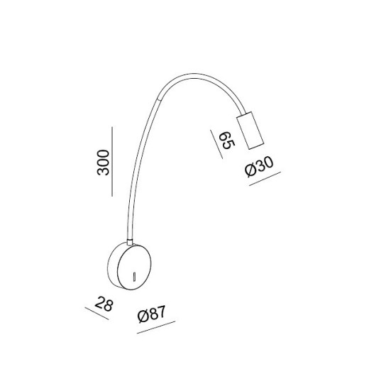 Бра Italline DE DE-316 white