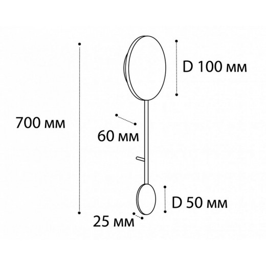 Накладной светильник Italline IT03-1434 IT03-1435 black