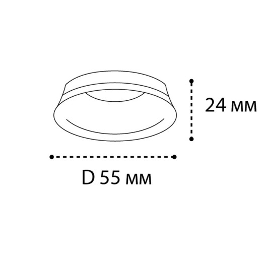 Кольцо декоративное Italline IT08-8050 IT08-8050 gold