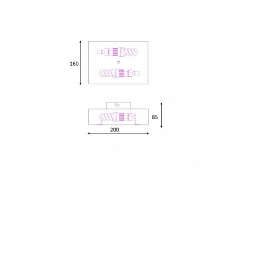 Накладной светильник Lucide Ovalis 12219/02/30