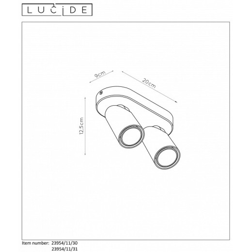 Спот Lucide Xyrus 23954/11/30