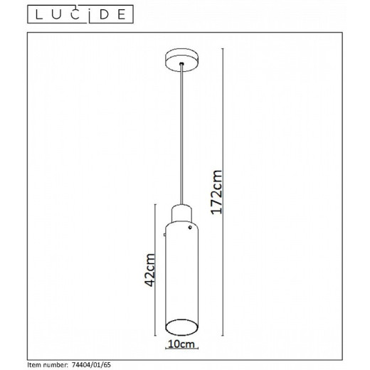Подвесной светильник Lucide Orlando 74404/01/65
