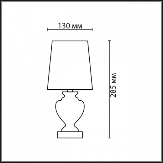 Настольная лампа декоративная Lumion BIANKA 8163/1T