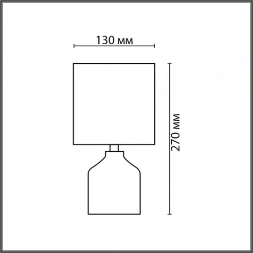 Настольная лампа декоративная Lumion ININA 8175/1T