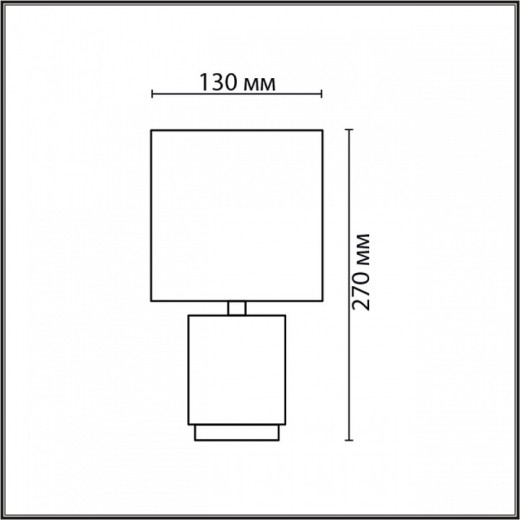 Настольная лампа декоративная Lumion KAISA 8177/1T