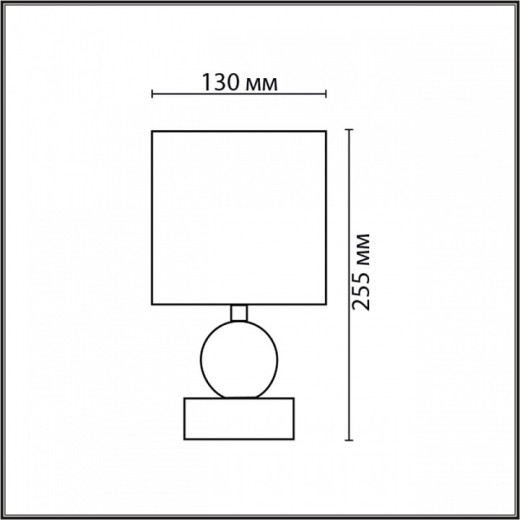 Настольная лампа декоративная Lumion LALANA 8182/1T
