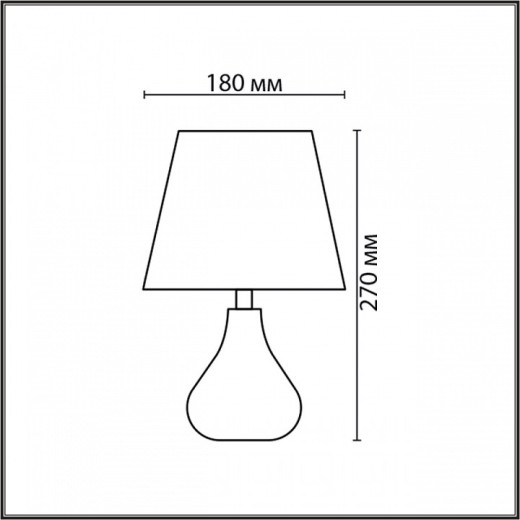 Настольная лампа декоративная Lumion NAINA 8183/1T