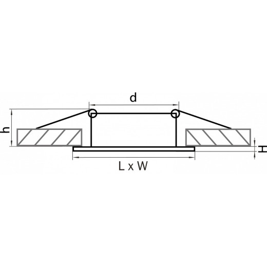 Встраиваемый светильник Lightstar Lega 16 011037