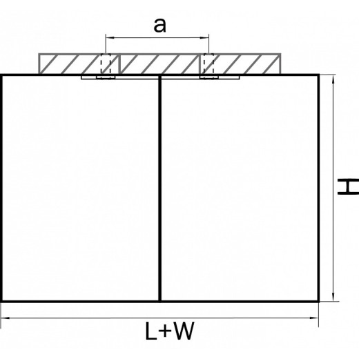 Накладной светильник Lightstar Binoco 052027