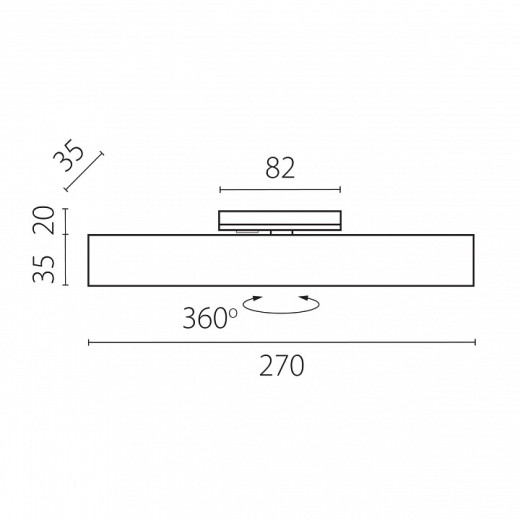 Накладной светильник Lightstar Lilla 202046