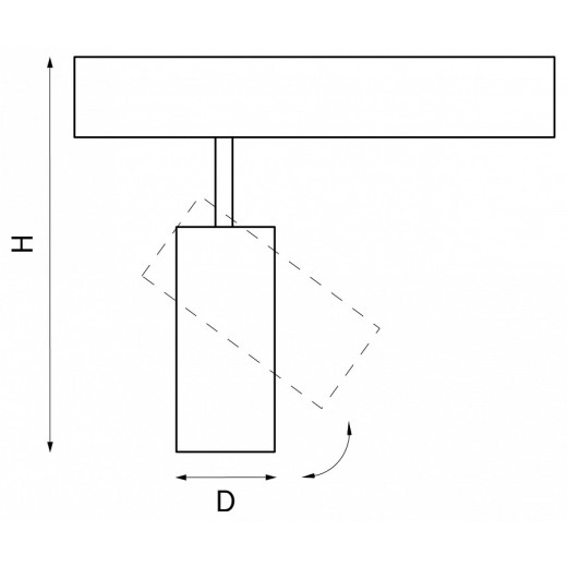 Светильник на штанге Lightstar Teta 205027