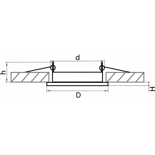 Встраиваемый светильник Lightstar Tensio 212114