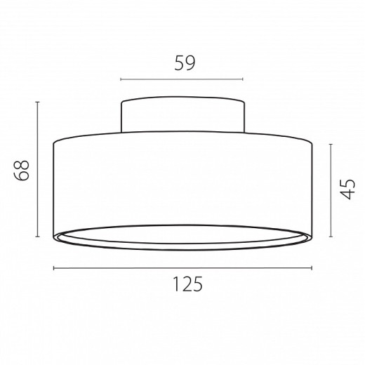 Накладной светильник Lightstar Acuto 215947