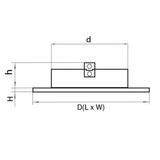 Встраиваемый светильник Lightstar Intero 111 217907
