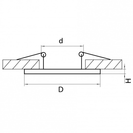 Рамка на 1 светильник Lightstar Intero 111 217916