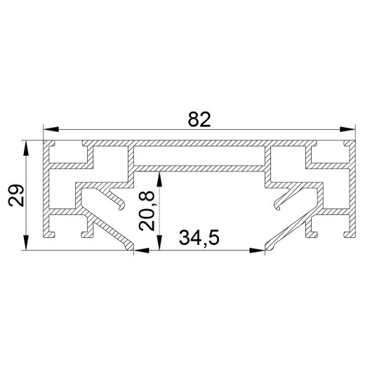 Профиль-держатель Lightstar Barra 502420