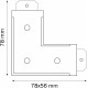 Соединитель угловой внутренний для треков Lightstar Teta 505127