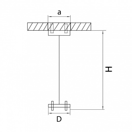 Подвесной крепеж Lightstar Rullo 590087