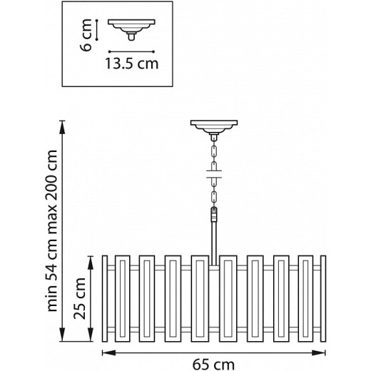 Подвесной светильник Lightstar Agave 712064