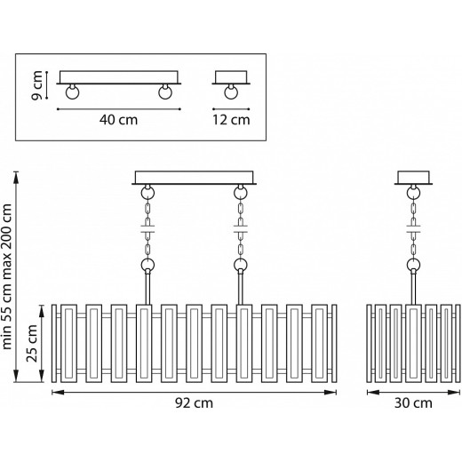 Подвесной светильник Lightstar Agave 712164