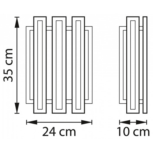 Накладной светильник Lightstar Agave 712624
