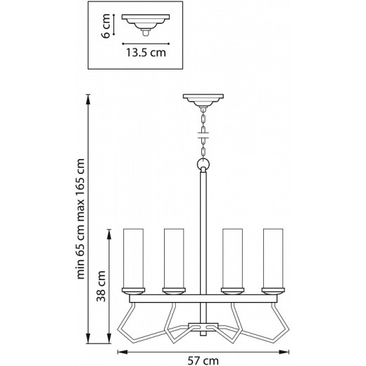 Подвесная люстра Lightstar Flume 723065
