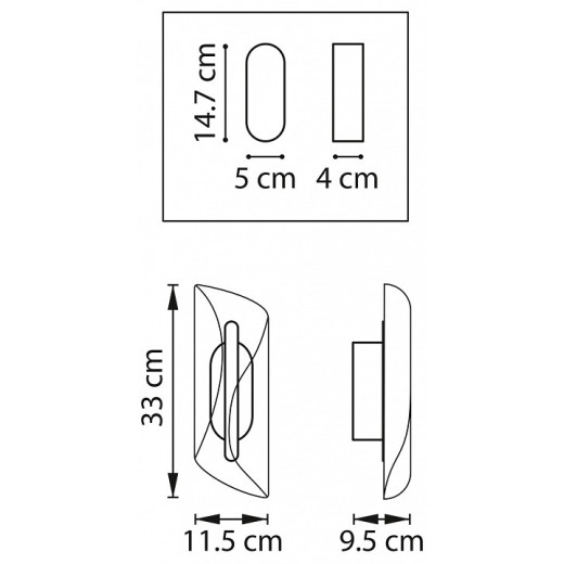 Накладной светильник Lightstar Varese 731643