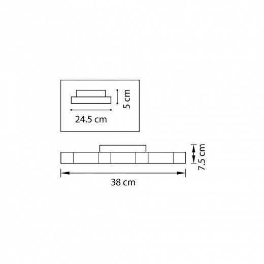 Накладной светильник Lightstar Favo 750072