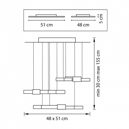 Подвесной светильник Lightstar Favo 750221