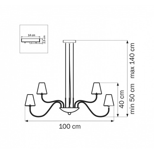 Подвесная люстра Lightstar Diafano 758164