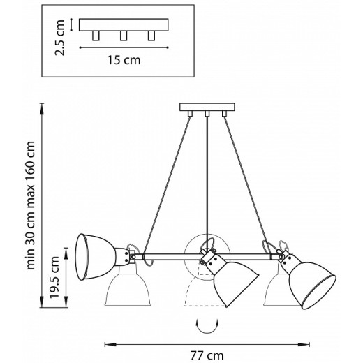 Подвесная люстра Lightstar Acrobata 761164