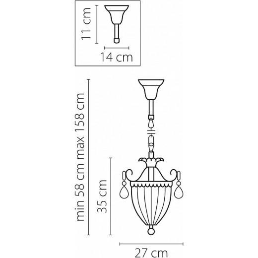 Подвесной светильник Lightstar Schon 790032