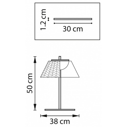 Настольная лампа декоративная Lightstar Napoli 794913