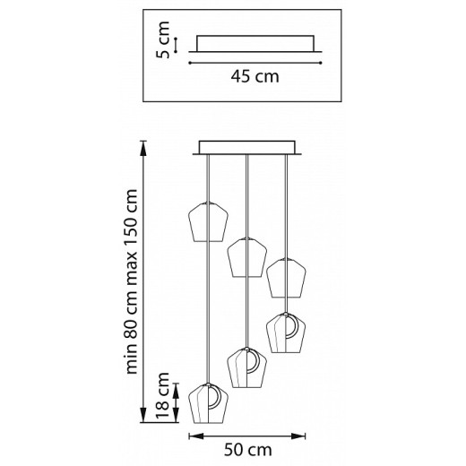 Подвесной светильник Lightstar Caramello 796169