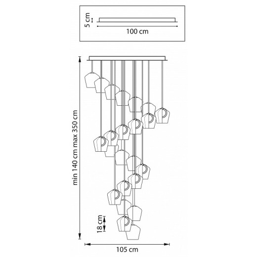 Подвесной светильник Lightstar Caramello 796289