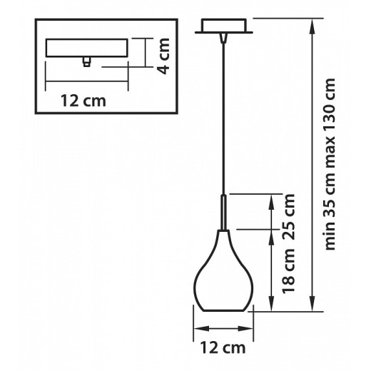 Подвесной светильник Lightstar Pentola 803030