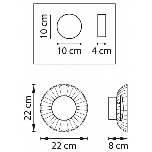Накладной светильник Lightstar Celesta 809015