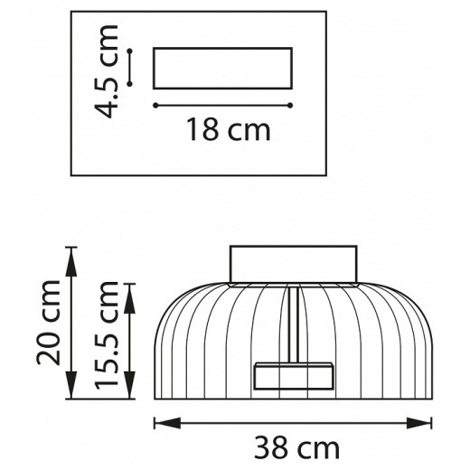 Накладной светильник Lightstar Celesta 809061